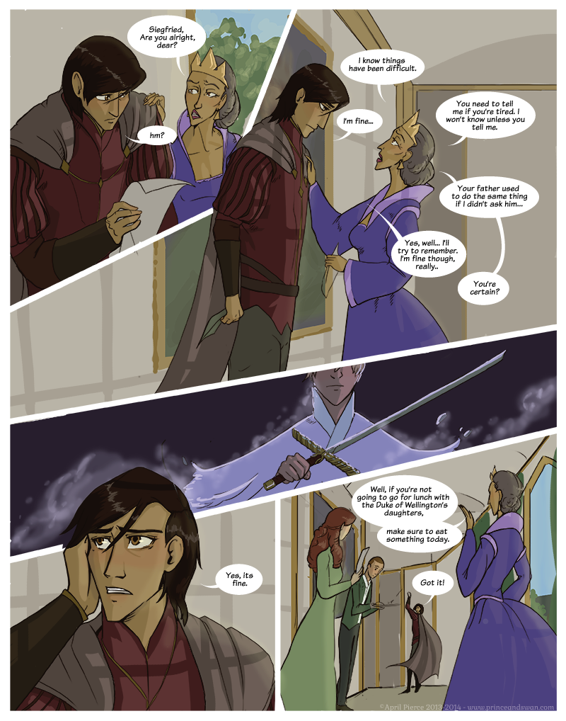 The Prince and the Swan - A webcomic of princes, magic and love